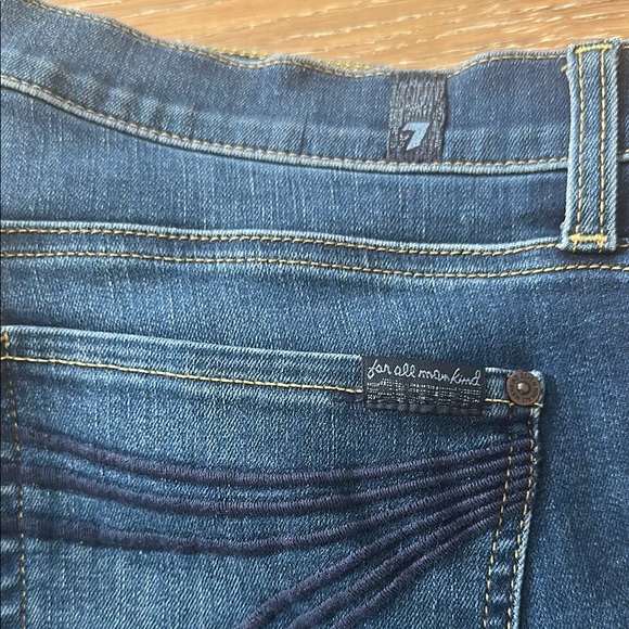 7 For All Mankind Dojo Denim Jeans size 34 - Picture 2 of 8